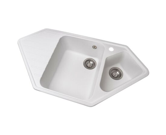 Мийка кухонна GRANADO IBIZA white (gr1805), зображення 2 Мийка кухонна GRANADO IBIZA white (gr1805), зображення 2