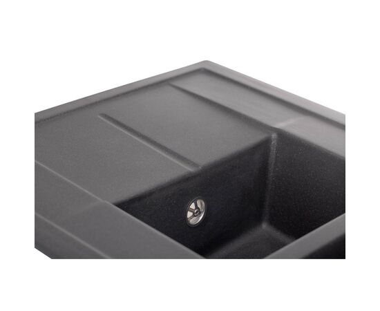 Мийка кухонна GRANADO LEON black shine (gr1001), зображення 2 Мийка кухонна GRANADO LEON black shine (gr1001), зображення 2