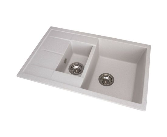 Мойка кухонная GRANADO LEON gris (gr1008), изображение 2 Мойка кухонная GRANADO LEON gris (gr1008), изображение 2
