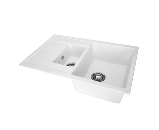 Мойка кухонная GRANADO LEON white (gr1005), изображение 2 Мойка кухонная GRANADO LEON white (gr1005), изображение 2