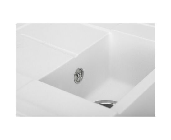 Мойка кухонная GRANADO LEON white (gr1005), изображение 3 Мойка кухонная GRANADO LEON white (gr1005), изображение 3