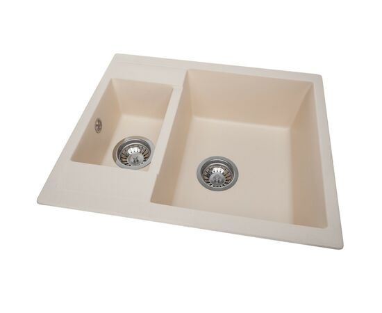 Мойка кухонная GRANADO SAMORA ivory (gr0904), изображение 2 Мойка кухонная GRANADO SAMORA ivory (gr0904), изображение 2