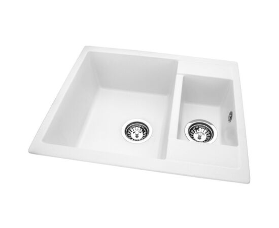 Мойка кухонная GRANADO SAMORA white (gr0905), изображение 2 Мойка кухонная GRANADO SAMORA white (gr0905), изображение 2