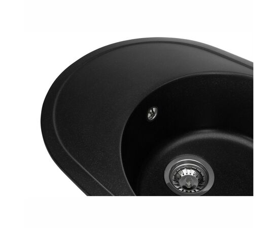 Мийка кухонна GRANADO SEVILLA black shine (gr1501), зображення 3 Мийка кухонна GRANADO SEVILLA black shine (gr1501), зображення 3