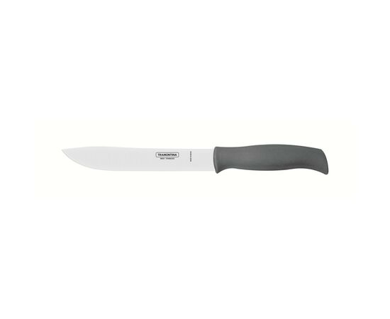 Кухонный нож Tramontina Soft Plus Grey 178 мм (23663/167), изображение 2 Кухонный нож Tramontina Soft Plus Grey 178 мм (23663/167), изображение 2