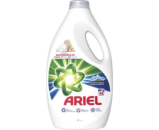 Гель для стирки Ariel Горный родник 2.4 л (8006540874745), изображение 2