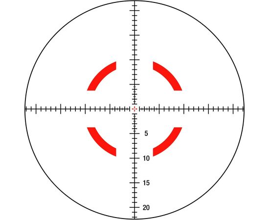 Прицел Trijicon VCOG 1-8x28 Red MRAD Crosshair (VC18-C-2400004), изображение 9 Прицел Trijicon VCOG 1-8x28 Red MRAD Crosshair (VC18-C-2400004), изображение 9