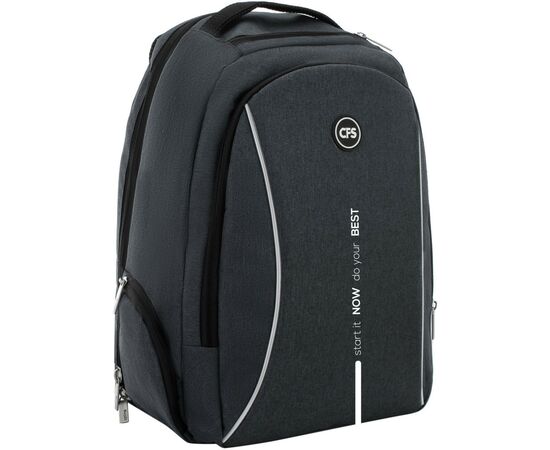 Рюкзак школьный Cool For School 17.5" Графитовый 17 л (CF86766)
