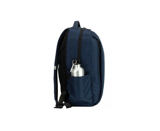 Рюкзак школьный Optima 17.5" USB Techno мужской 0.7 кг 16-25 л Синий с выделенными элементами (O97590-02), изображение 5 Рюкзак школьный Optima 17.5" USB Techno мужской 0.7 кг 16-25 л Синий с выделенными элементами (O97590-02), изображение 5