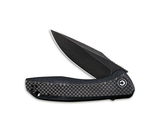 Нож Civivi Baklash All Black Carbon (C801I), изображение 4 Нож Civivi Baklash All Black Carbon (C801I), изображение 4