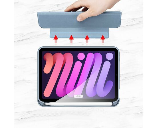 Чехол для планшета BeCover Removable Case mount Apple Pencil Apple iPad 10.9" 2022 Purple (708767), изображение 3 Чехол для планшета BeCover Removable Case mount Apple Pencil Apple iPad 10.9" 2022 Purple (708767), изображение 3