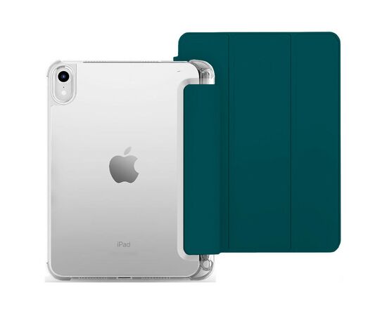 Чехол для планшета BeCover Soft Edge mount Apple Pencil Apple iPad 10.9" 2022 Dark Green (708482), изображение 2 Чехол для планшета BeCover Soft Edge mount Apple Pencil Apple iPad 10.9" 2022 Dark Green (708482), изображение 2