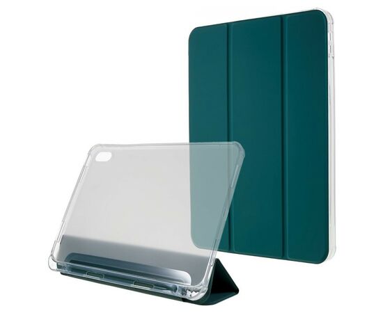 Чехол для планшета BeCover Soft Edge mount Apple Pencil Apple iPad 10.9" 2022 Dark Green (708482), изображение 3 Чехол для планшета BeCover Soft Edge mount Apple Pencil Apple iPad 10.9" 2022 Dark Green (708482), изображение 3
