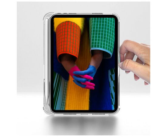 Чехол для планшета BeCover Soft Edge mount Apple Pencil Apple iPad Air 5 (2022) 10.9" Black (708768), изображение 6 Чехол для планшета BeCover Soft Edge mount Apple Pencil Apple iPad Air 5 (2022) 10.9" Black (708768), изображение 6