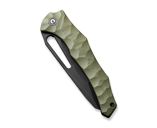 Нож Civivi Spiny Dogfish Black Blade G10 Green (C22006-3), изображение 5 Нож Civivi Spiny Dogfish Black Blade G10 Green (C22006-3), изображение 5