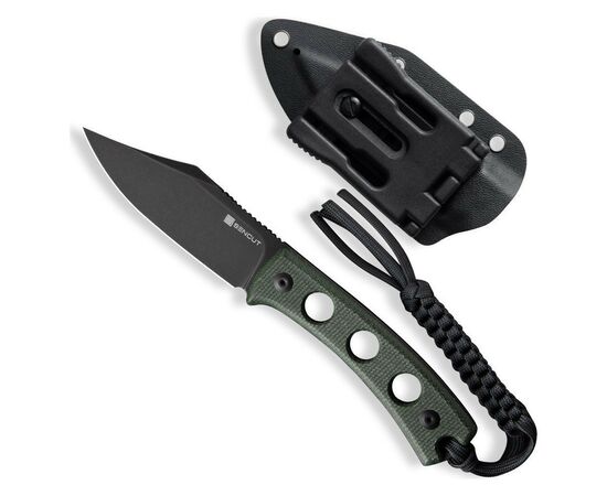 Нож Sencut Waxahachie Dark Micarta Black Blade (SA11C), изображение 4 Нож Sencut Waxahachie Dark Micarta Black Blade (SA11C), изображение 4
