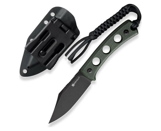 Нож Sencut Waxahachie Dark Micarta Black Blade (SA11C), изображение 5 Нож Sencut Waxahachie Dark Micarta Black Blade (SA11C), изображение 5