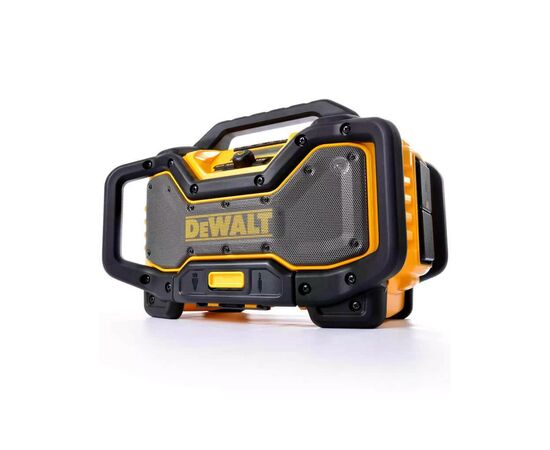 Зарядное устройство для аккумуляторов инструмента DeWALT с радиоприемником 18V, 54V XR, время зарядки 140 мин, вес 7.2 кг (DCR027), изображение 3 Зарядное устройство для аккумуляторов инструмента DeWALT с радиоприемником 18V, 54V XR, время зарядки 140 мин, вес 7.2 кг (DCR027), изображение 3
