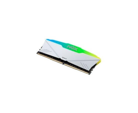 Модуль памяти для компьютера DDR4 16GB (2x8GB) 3200 MHz NOX RGB White Apacer (AH4U16G32C28YNWAA-2), изображение 3 Модуль памяти для компьютера DDR4 16GB (2x8GB) 3200 MHz NOX RGB White Apacer (AH4U16G32C28YNWAA-2), изображение 3