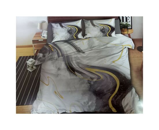 Постельное белье ШЕМ Royal Satin наводнение полуторный 150 х 215 (1,5 RS_повінь)