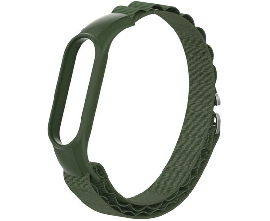 Ремешок для фитнес браслета Armorstandart AlpinaStyle Band для Xiaomi Mi Band 7/6/5/4 Green (ARM64988)