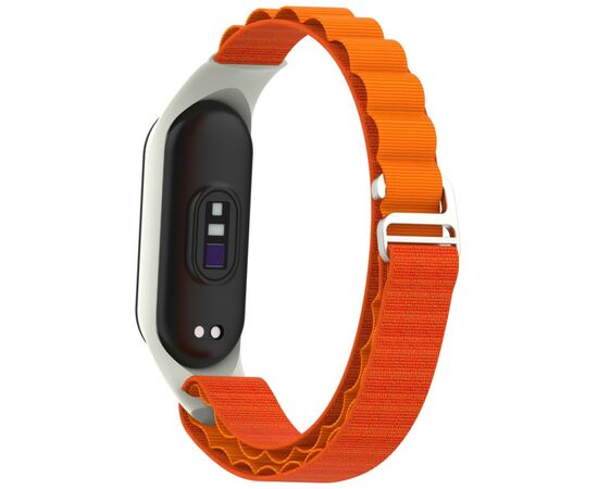 Ремінець до фітнес браслета Armorstandart AlpinaStyle Band для Xiaomi Mi Band 7/6/5/4 Orange (ARM64989), зображення 6 Ремінець до фітнес браслета Armorstandart AlpinaStyle Band для Xiaomi Mi Band 7/6/5/4 Orange (ARM64989), зображення 6