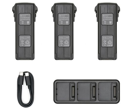 Акумулятор для дрона DJI Mavic 3 Enterprise Battery Kit (P05)+3-батареї та зарядний пристрій (CP.EN.00000421.01), зображення 2 Акумулятор для дрона DJI Mavic 3 Enterprise Battery Kit (P05)+3-батареї та зарядний пристрій (CP.EN.00000421.01), зображення 2