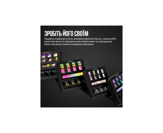 Набор блогера ELGATO Corsair Stream Deck + (10GBD9901), изображение 6 Набор блогера ELGATO Corsair Stream Deck + (10GBD9901), изображение 6