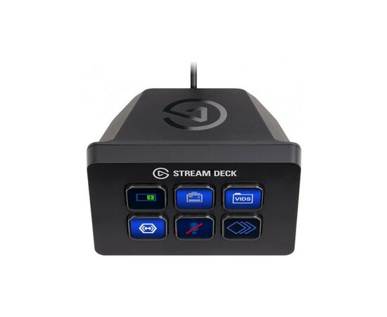 Набор блогера ELGATO Corsair Stream Deck Mini, 6 fully customizable LCD keys (10GAI9901), изображение 2 Набор блогера ELGATO Corsair Stream Deck Mini, 6 fully customizable LCD keys (10GAI9901), изображение 2