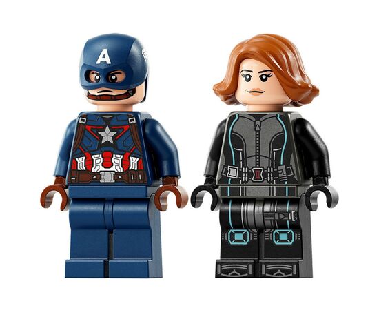 Конструктор LEGO Marvel Мотоциклы Черной Вдовы и Капитана Америка 130 деталей (76260), изображение 5 Конструктор LEGO Marvel Мотоциклы Черной Вдовы и Капитана Америка 130 деталей (76260), изображение 5