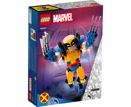 Конструктор LEGO Marvel Фигурка Росомахи для сборки 327 деталей (76257), изображение 4 Конструктор LEGO Marvel Фигурка Росомахи для сборки 327 деталей (76257), изображение 4