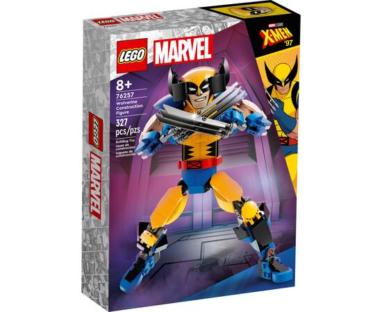 Конструктор LEGO Marvel Фигурка Росомахи для сборки 327 деталей (76257)