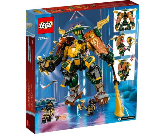 Конструктор LEGO Ninjago Командные работы ниндзя Ллойда и Арин 764 деталей (71794), изображение 7 Конструктор LEGO Ninjago Командные работы ниндзя Ллойда и Арин 764 деталей (71794), изображение 7