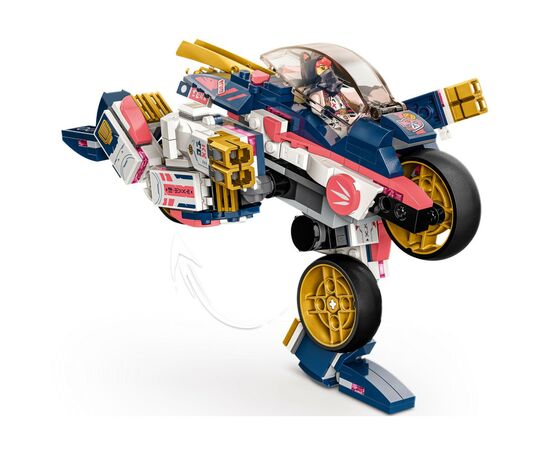 Конструктор LEGO Ninjago Перегоновий робобайк-трансформер Сори 384 деталей (71792), зображення 5 Конструктор LEGO Ninjago Перегоновий робобайк-трансформер Сори 384 деталей (71792), зображення 5
