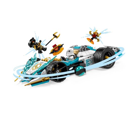 Конструктор LEGO Ninjago Суперсила дракона Зейна автомобиль для гонки спин-джитсу 307 деталей (71791), изображение 3 Конструктор LEGO Ninjago Суперсила дракона Зейна автомобиль для гонки спин-джитсу 307 деталей (71791), изображение 3