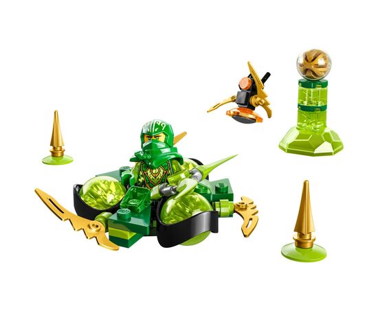 Конструктор LEGO Ninjago Суперсила дракона Ллойда вращения спин-джитсу 56 деталей (71779), изображение 2 Конструктор LEGO Ninjago Суперсила дракона Ллойда вращения спин-джитсу 56 деталей (71779), изображение 2