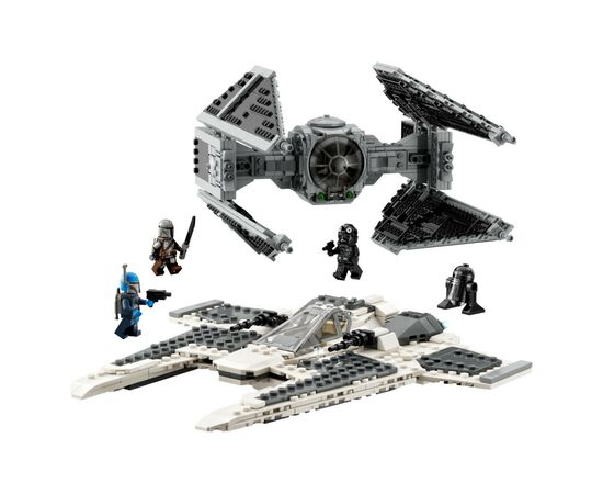 Конструктор LEGO Star Wars Мандалорский истребитель против Перехватчика TIE 957 деталей (75348), изображение 2