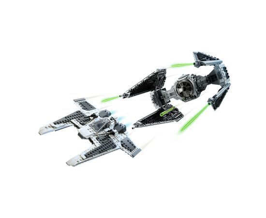Конструктор LEGO Star Wars Мандалорский истребитель против Перехватчика TIE 957 деталей (75348), изображение 3