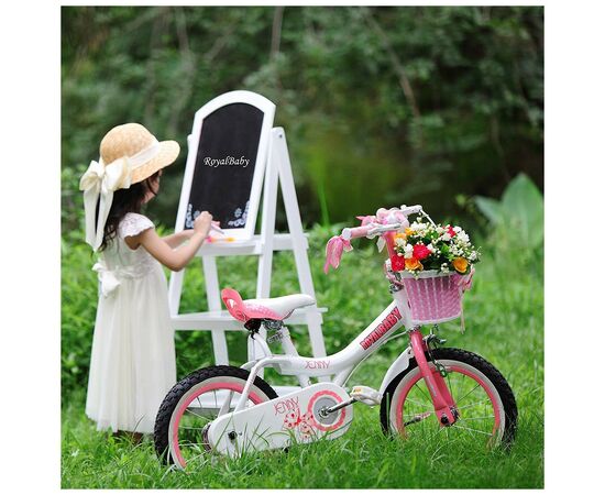 Детский велосипед RoyalBaby Jenny Girls 20", Official UA, белый (RB20G-4-WHT), изображение 5 Детский велосипед RoyalBaby Jenny Girls 20", Official UA, белый (RB20G-4-WHT), изображение 5