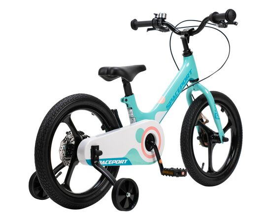 Детский велосипед RoyalBaby Space Port 16", Official UA, бирюзовий (RB16-31-green), изображение 3 Детский велосипед RoyalBaby Space Port 16", Official UA, бирюзовий (RB16-31-green), изображение 3