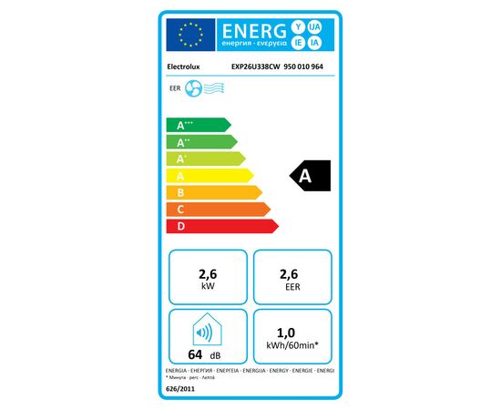 Кондиционер Electrolux EXP26U338CW, изображение 8