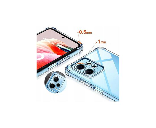 Чехол для мобильного телефона BeCover Anti-Shock Xiaomi Redmi Note 12 4G Clear (709325), изображение 3 Чехол для мобильного телефона BeCover Anti-Shock Xiaomi Redmi Note 12 4G Clear (709325), изображение 3