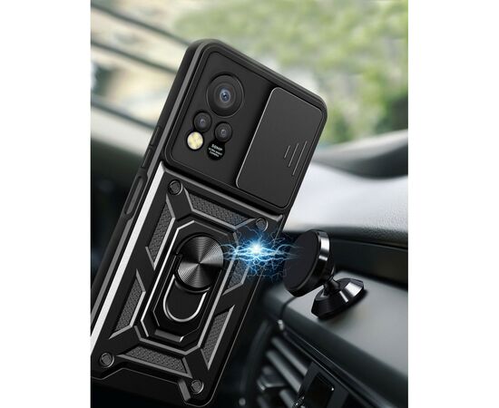 Чохол до мобільного телефона BeCover Military Infinix Hot 11S (X6812) Black (709093), зображення 4