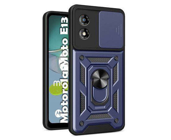 Чохол до мобільного телефона BeCover Military Motorola Moto E13 Blue (709102)