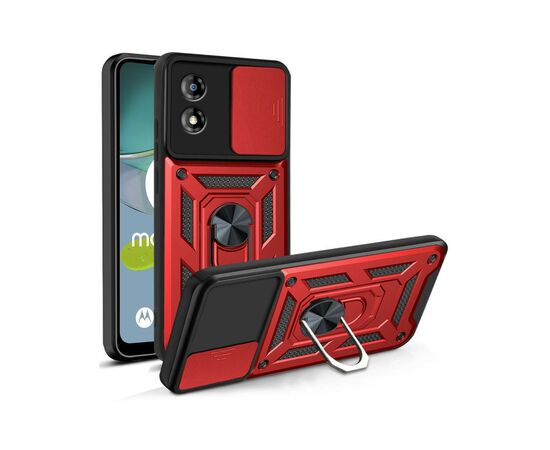 Чохол до мобільного телефона BeCover Military Motorola Moto E13 Red (709104), зображення 2
