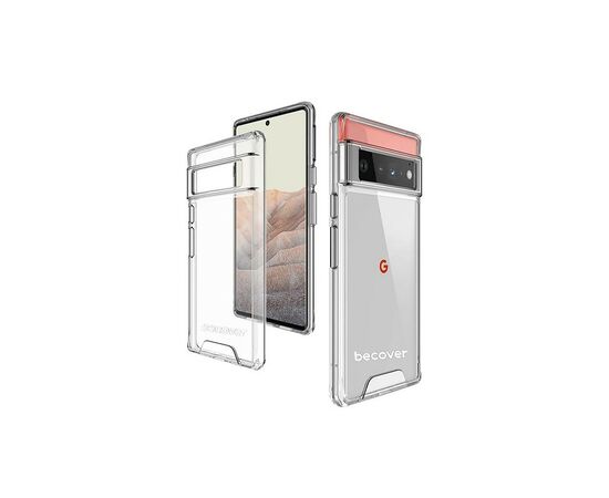 Чехол для мобильного телефона BeCover Space Case Google Pixel 6 Pro Transparancy (709356)