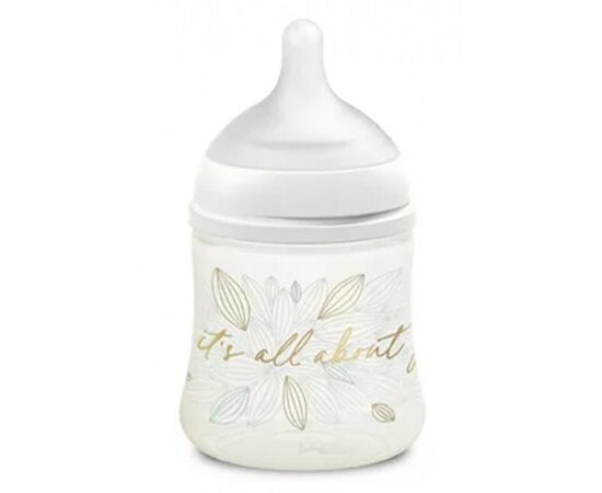 Пляшечка для годування Suavinex Gold Edition, повільний потік, 150 мл, біла (307870), зображення 2