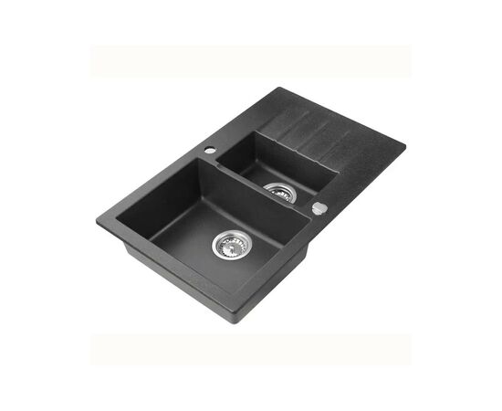 Мийка кухонна Axis Group Mojito 120 Black 10 (1.101.151.10), зображення 2 Мийка кухонна Axis Group Mojito 120 Black 10 (1.101.151.10), зображення 2