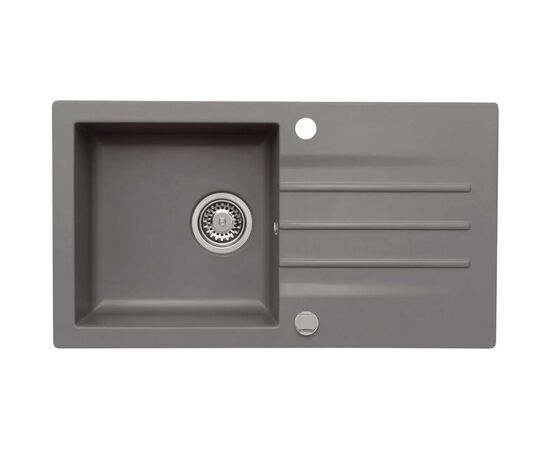 Мойка кухонная Axis Group Mojito 40 Moonlight grey 50 (11A.MO040.900.10/1.101.111.50)