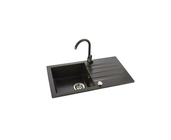 Мийка кухонна Axis Group Mojito 40 Black 10 (11A.MO040.910.10/1.101.111.10), зображення 4 Мийка кухонна Axis Group Mojito 40 Black 10 (11A.MO040.910.10/1.101.111.10), зображення 4
